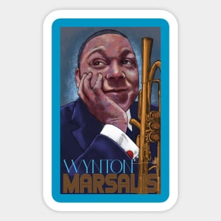 Wynton Marsalis Sticker